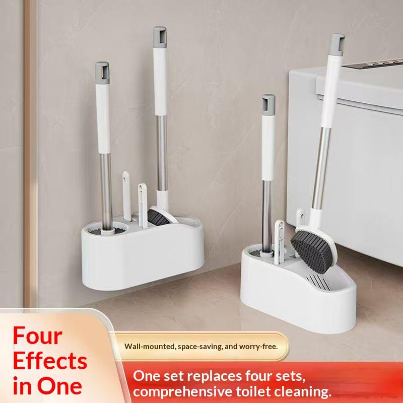 1Pc/set 4-in-1 Multifunction T - Home Bathroom Cleaning Kit ulasan dan harga