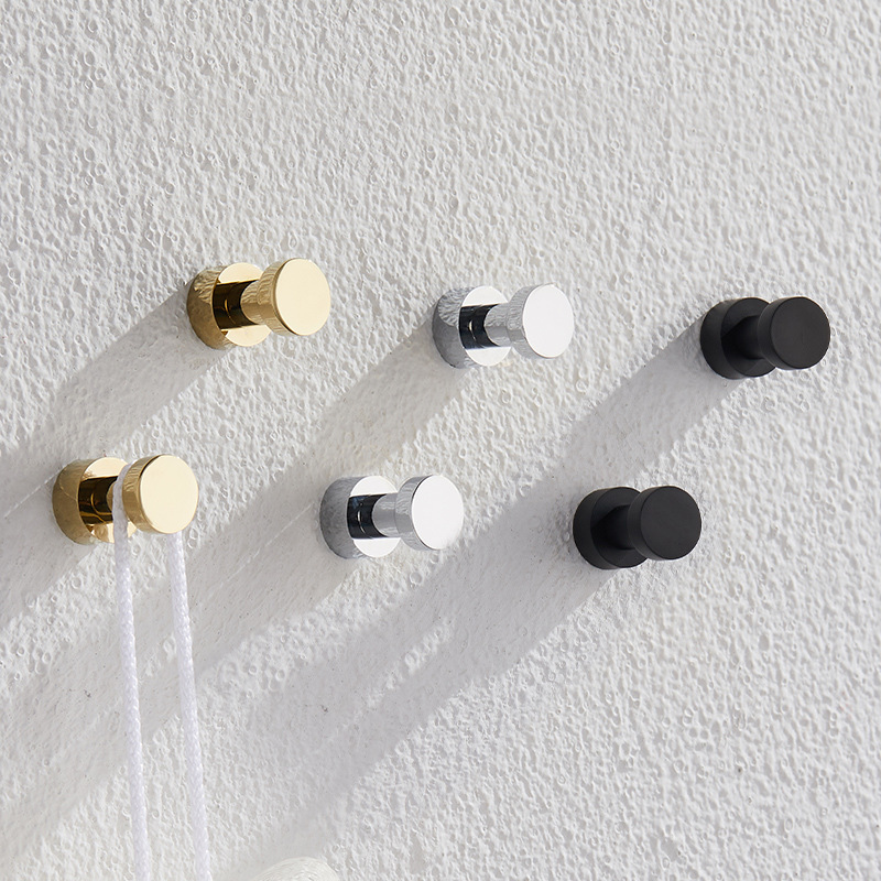 2/3/4/5pcs Brass Robe Hooks Ru - Home Center Bathroom Accessories ulasan dan harga
