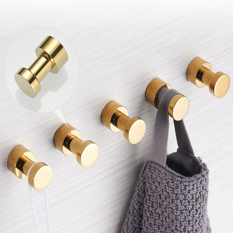 2/3/4/5pcs Brass Robe Hooks Ru - Home Center Bathroom Accessories ulasan dan harga