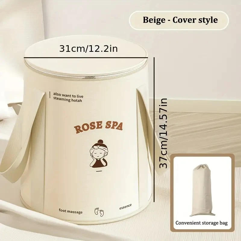 Nordic Foldable Foot Bath Buck - Home Bathroom Tub ulasan dan harga