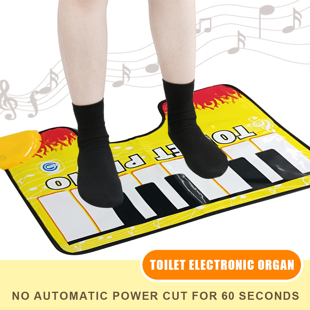 Potty Piano Singing Rug Bathro - Home Bathroom Rugs ulasan dan harga
