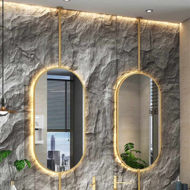 Size60x90cm Ceiling Oval Hangi - Home Living Bathroom Vanity ulasan dan harga