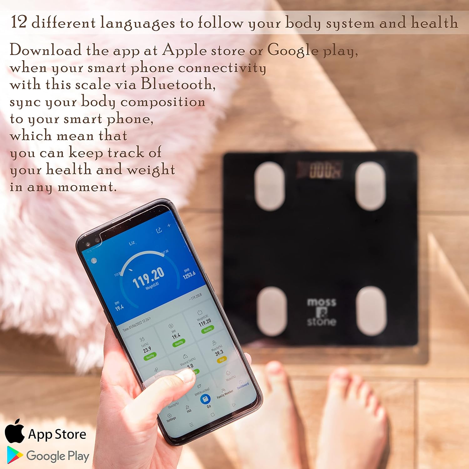 Digital Body Weight Bathroom S - Home Bathroom Scales ulasan dan harga