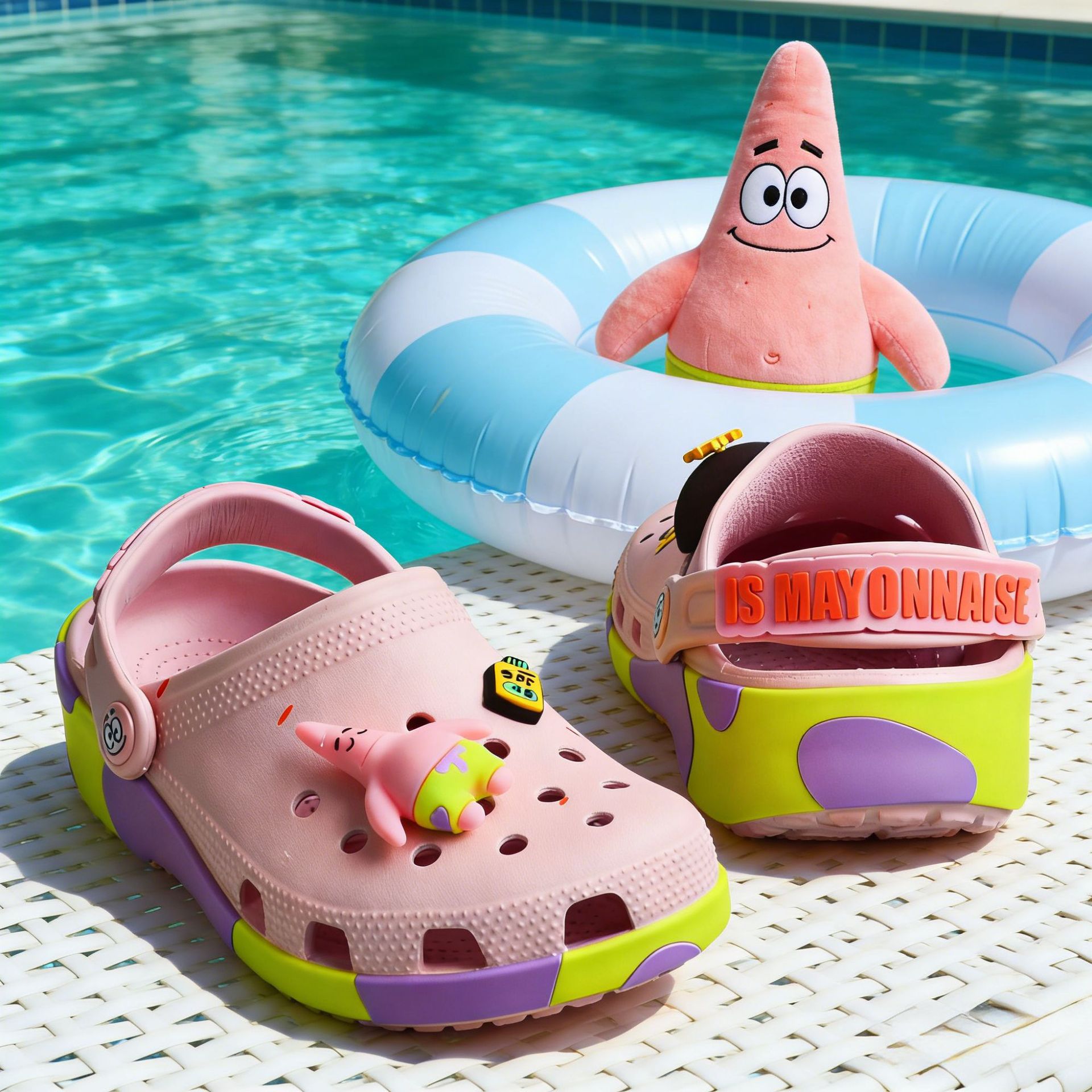 SpongeBob and Patrick Summer S - Home Goods Bathroom ulasan dan harga