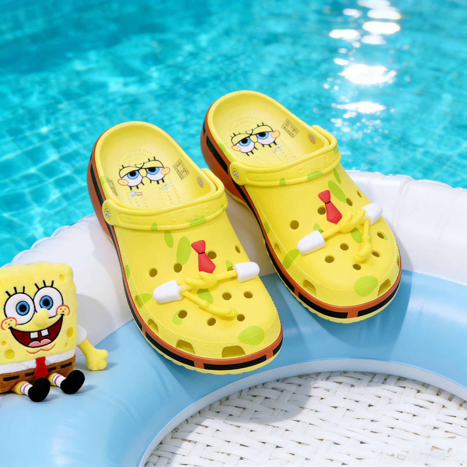SpongeBob and Patrick Summer S - Home Goods Bathroom ulasan dan harga