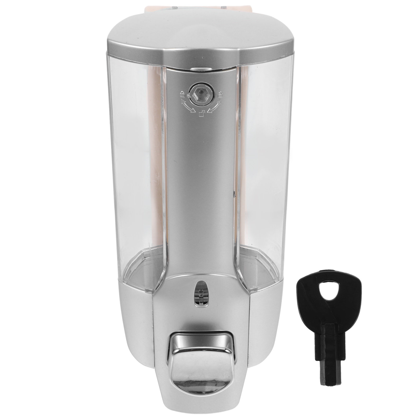 1Pcs Wall Mounted Soap Dispens - Home Bathroom Wall Soap Dispenser ulasan dan harga