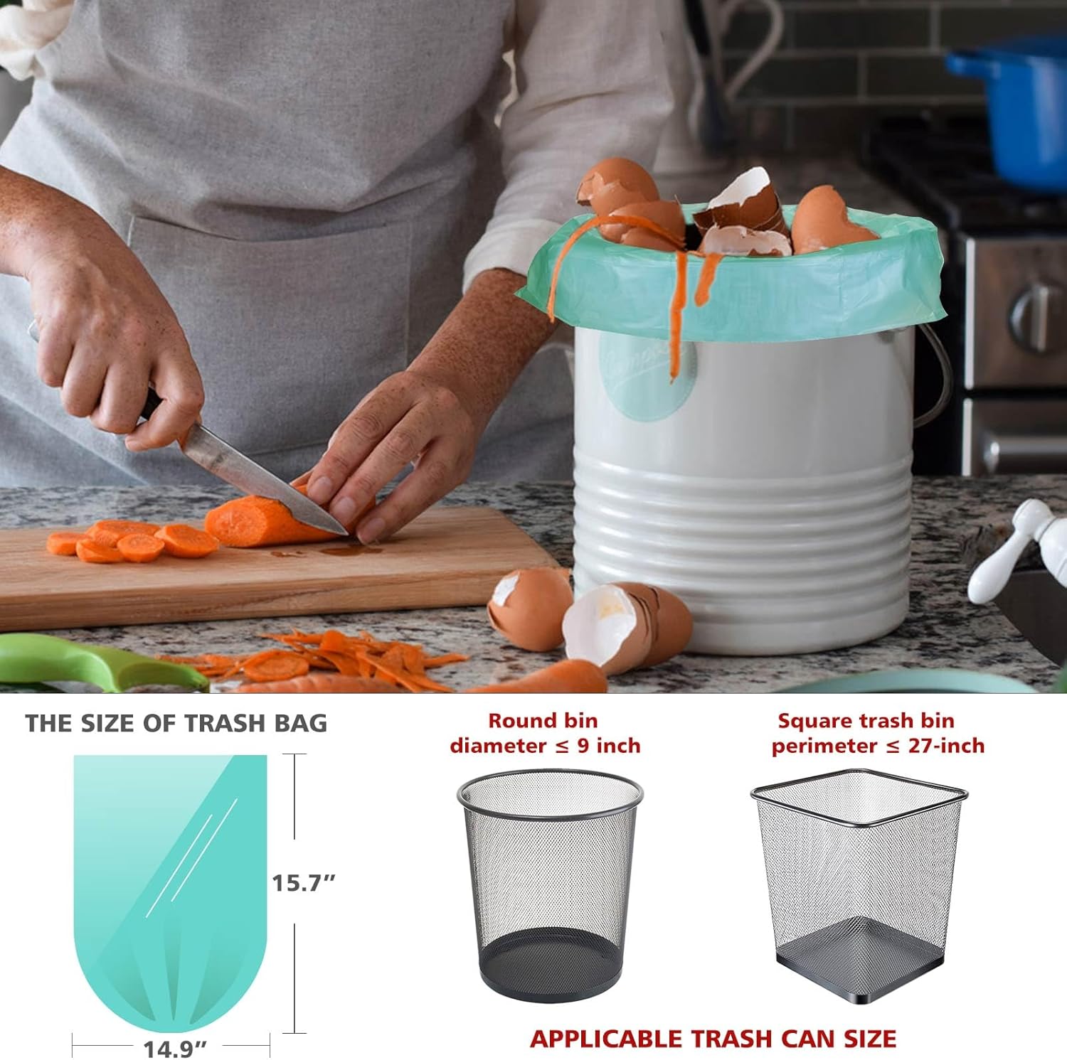 1.2 Gallon Small Trash Bags fo - Home Bathroom Images ulasan dan harga