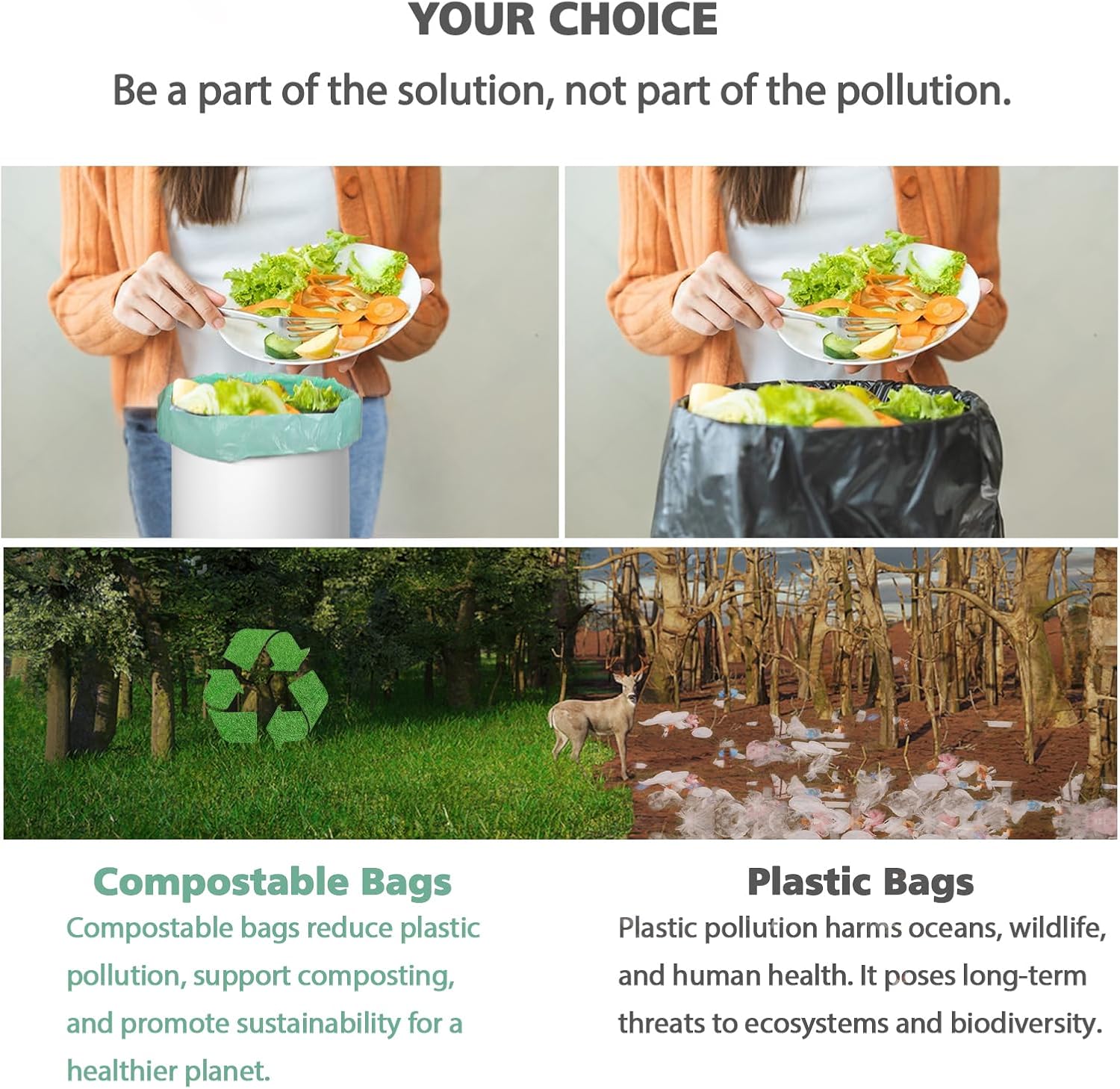 1.2 Gallon Small Trash Bags fo - Home Bathroom Images ulasan dan harga