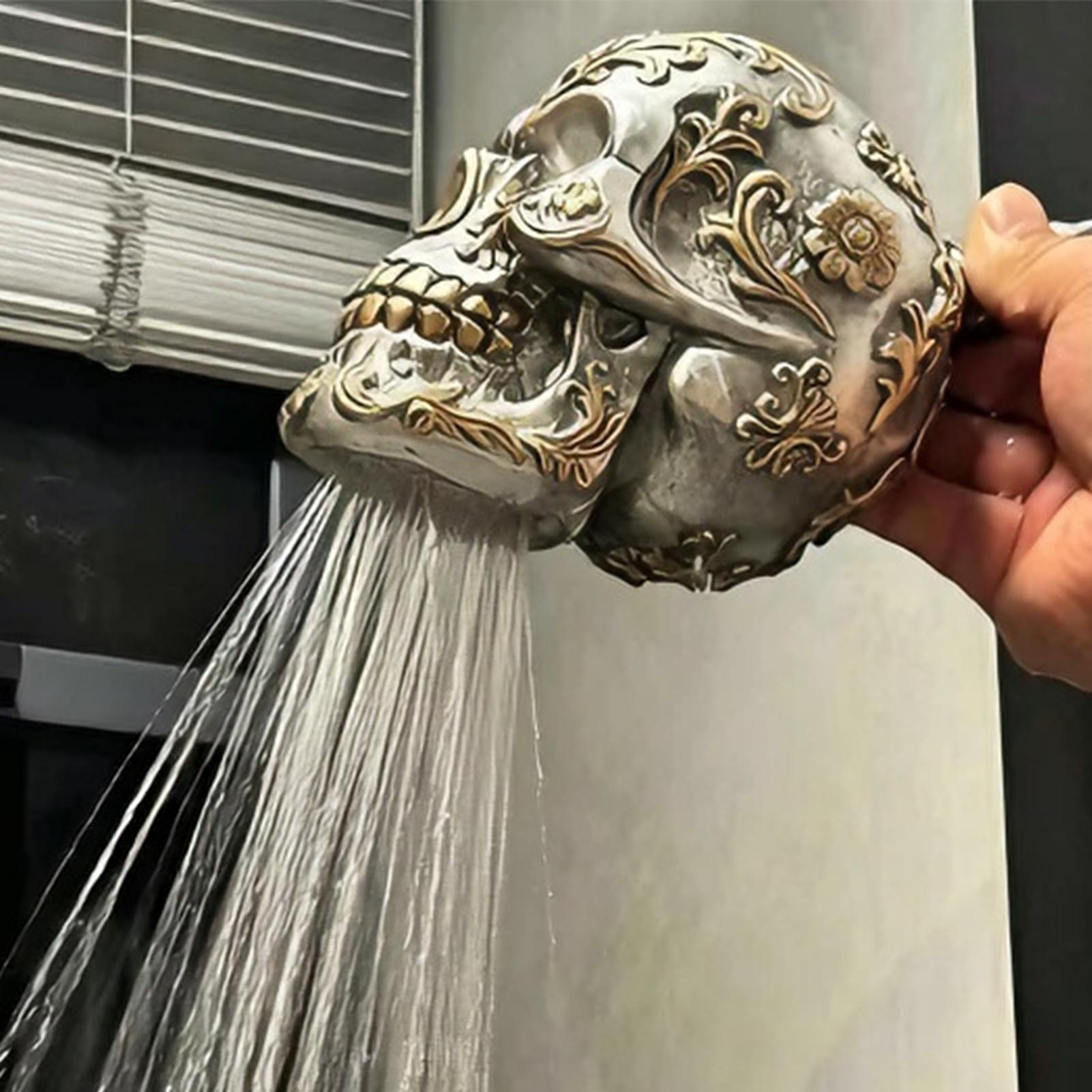 Shower Head Skull Shape Tub Sp - Home Bathroom Tub ulasan dan harga