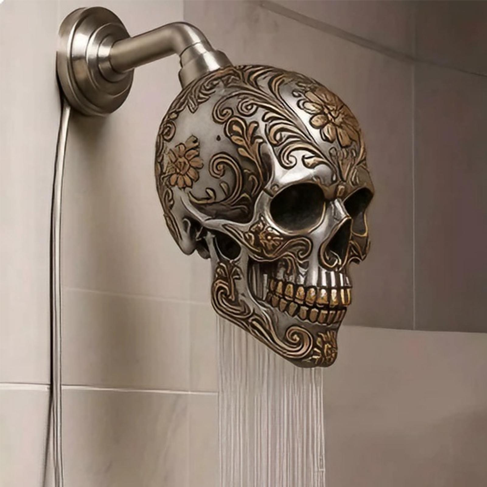 Shower Head Skull Shape Tub Sp - Home Bathroom Tub ulasan dan harga