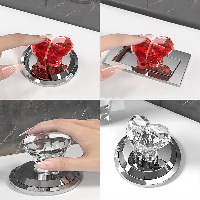 Heart Shape Toilet Flush Butto - Home Depot Bathroom Vanities ulasan dan harga